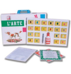 1 - ANTES Valigetta MAJOR Tessere Mosaico in 20 Colori + Pinzetta + Colla Vinilica 003