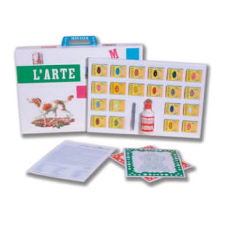 ANTES Valigetta MAJOR Tessere Mosaico in 20 Colori + Pinzetta + Colla Vinilica 003