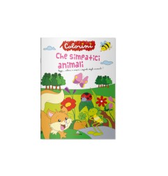 1 - LISCIANI EDU COLORINI - CHE SIMPATICI ANIMALI 10709*