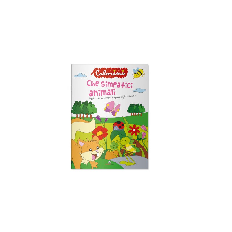 LISCIANI EDU COLORINI - CHE SIMPATICI ANIMALI 10709*