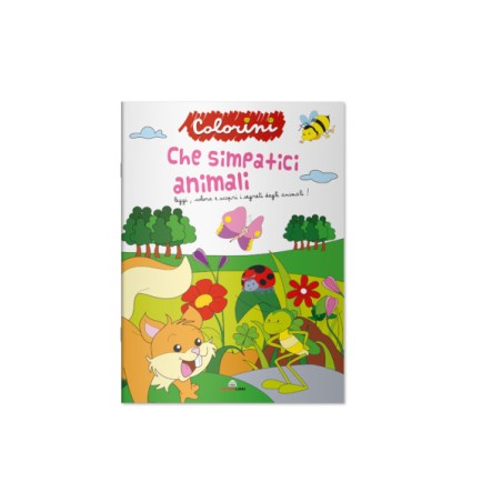 1 - LISCIANI EDU COLORINI - CHE SIMPATICI ANIMALI 10709*