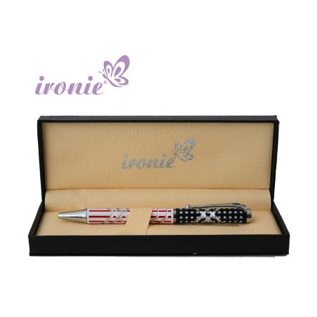 1 - IRONIE Penna Biro a sfera E1138, idea Regalo  E1139