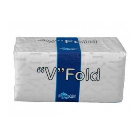 PAPERBLU Asciugamani Piegati a V Pura Cellulosa 210 Fogli