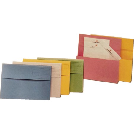 1 - 25 pezzi Cartella Canguro portadocumenti Fabius W. rosa 019/F