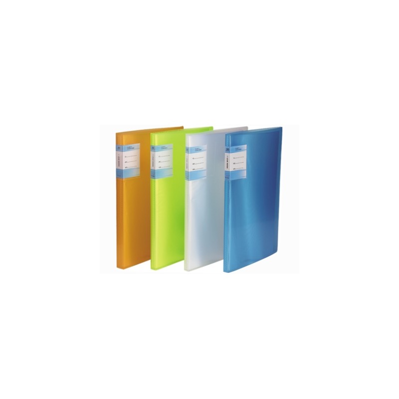 PORTALIST.SOFT A4 100B. COP.FLUO RIGATA TRASL.ASS. LC100A