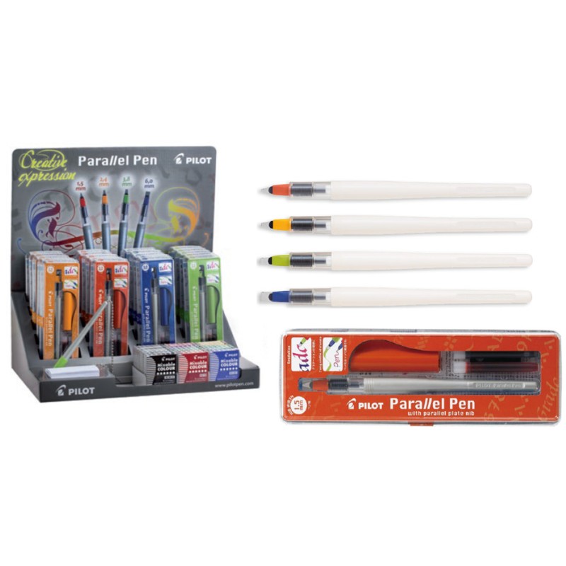 PARALLEL PEN PILOT 20 SET + 20 CARTUCCE RICAMBIO 003143