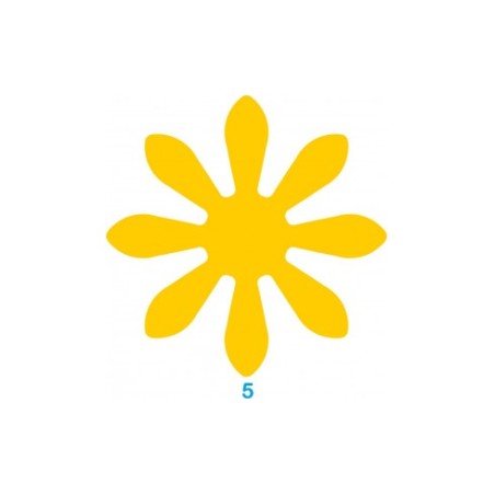 1 - FUSTELLA 75MM SAGOMA MARGHERITA CPP605