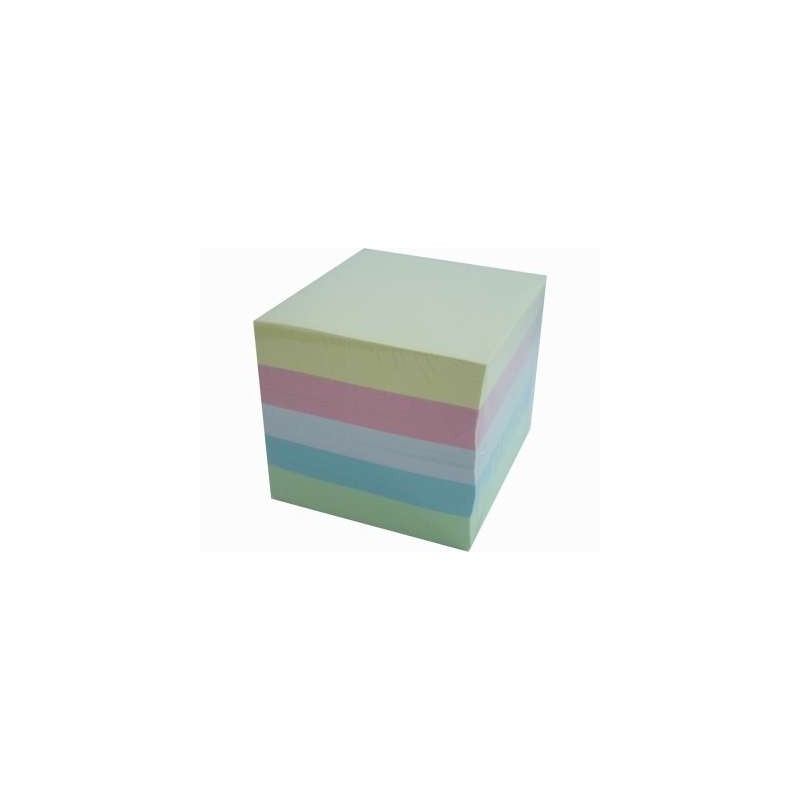 Cubo notes 5 colori pastello post-it 800fg  5COL.PASTEL