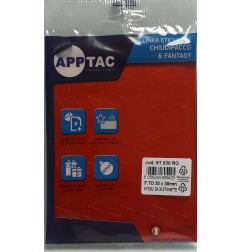 1 - ETICHETTE APPTAC STELLA ROSSO ST030RO - MIS.30X30