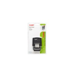 1 - TRODAT Timbro Datario Blister Auroinchiostrante PRINTY 4820 colore Nero, altezza caratteri 4mm