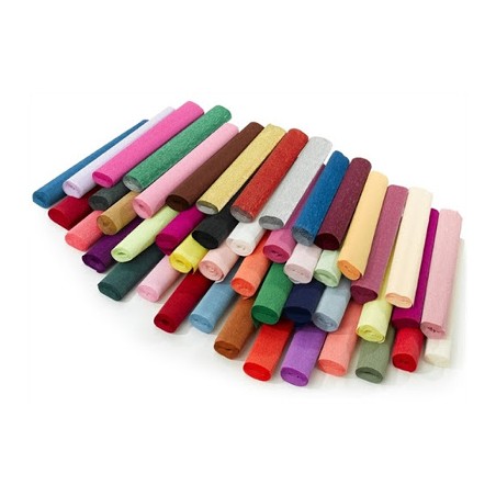 1 - FABRIANO  carta crespa colore marrone scuro 568 S1585019 180GR