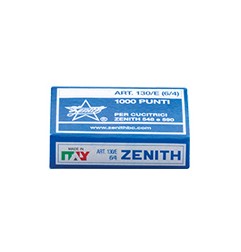 1 - BALMA 10 scatole Punti in acciaio cucitrice Zenith 130/ES100 6/4