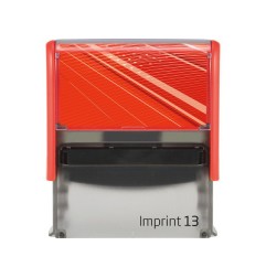 1 - TRODAT Timbro 8913 IMPRINT 2.0 Autoinchiostrante 58x22 mm 5 Righe Rosso
