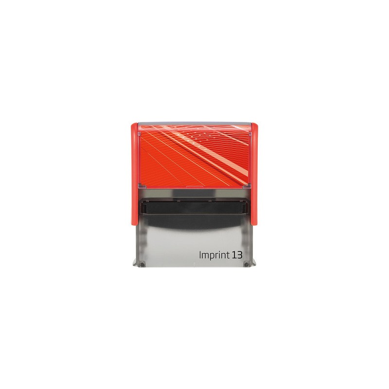 TRODAT Timbro 8913 IMPRINT 2.0 Autoinchiostrante 58x22 mm 5 Righe Rosso