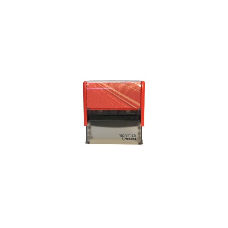 TRODAT Timbro 8915 IMPRINT 2.0  Autoinchiostrante 70x25 mm 7 Righe Rosso