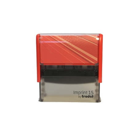 1 - TRODAT Timbro 8915 IMPRINT 2.0  Autoinchiostrante 70x25 mm 7 Righe Rosso