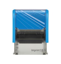 1 - TRODAT Timbro 8911 IMPRINT 2.0 Autoinchiostrante 38x14 mm 3 Righe Blu