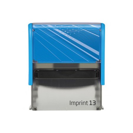 TRODAT Timbro 8913 IMPRINT 2.0 Autoinchiostrante 58x22 mm 5 Righe Blu