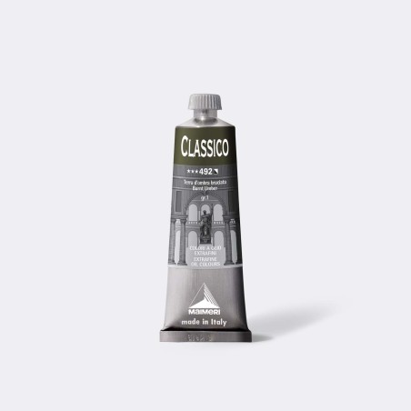 1 - TEMPERA OLIO MAIMERI CLASSICO 60ml TERRA D'OMBRA BRUC.  M0306492