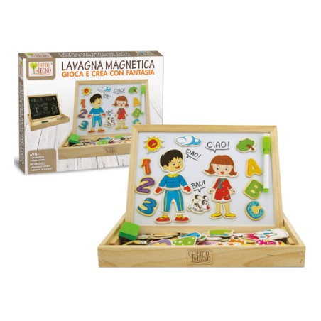 1 - TEOREMA FATTO DI LEGNO - LAVAGNA MAGNETICA DOUBLE 40548