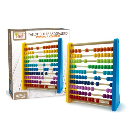 1 - TEOREMA FATTO DI LEGNO - PALLOTTOLIERE ARCOBALENO 40563