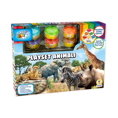 1 - TEOREMA PLASTIART - SET SAVANA 6 VASETTI 26 GR 66813