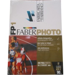 1 - CARTA FABERPHOTO FP1 A4 90GR-200pz