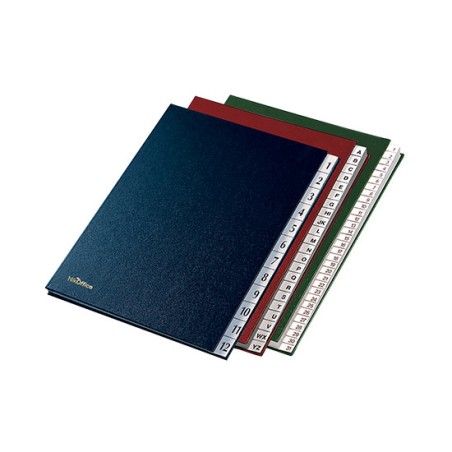 1 - NICKOFFICE Classificatore Alfabetico A-Z 23x33 cm - 39/016