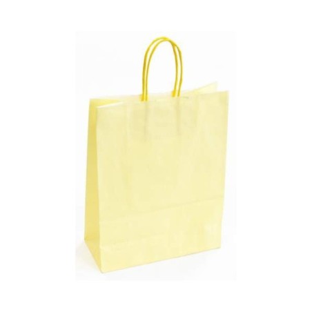 1 - SHOPPER CARTA 36+12x41 CREMA Ritorta -50pz ref.39