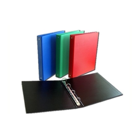 1 - O.P. Raccoglitore a 4 anelli D. 30 cm, verde opaco OP5.14