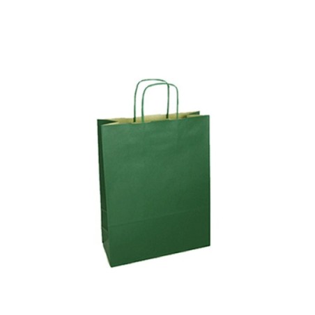1 - SHOPPER CARTA 45+15x49 Sealing VERDE Ritorta -50pz ref.40