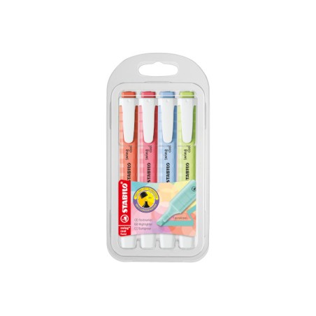1 - Evidenziatore Stabilo Swing Cool Pastel - 4 colori 275/4-08-1