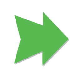 1 - STUDIO 50 pezzi Segnaprezzi misura grande forma freccia colori fluo 311