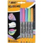 BIC Intensity Marking Pastel pennarelli indelebili punta fine 0.8 mm 5 colori 9432783