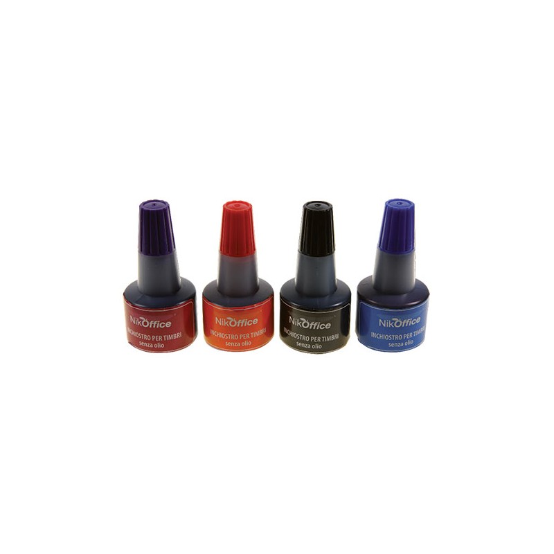 Inchiostro per Timbri in Gomma col. Blu 30ml. 13/001