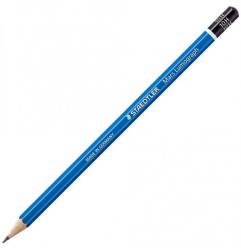 1 - STAEDTLER Astuccio 5 Matite Nere Acquerellabili Lumograph Mars  100A-G6
