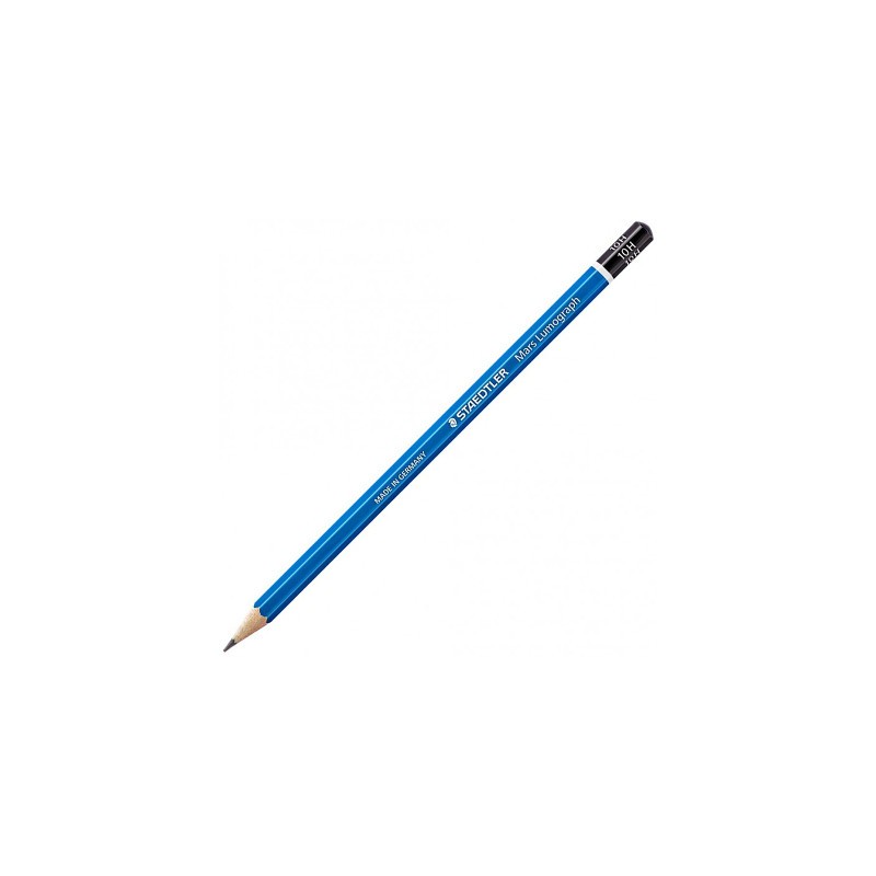 STAEDTLER Astuccio 5 Matite Nere Acquerellabili Lumograph Mars  100A-G6
