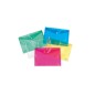 Internet Busta Portadocumenti con Bottone Formato A4 Colori Assortiti 5 pz 7019ASS