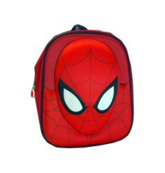 1 - SPIDER MAN Zaino per Asilo Scuola Materna Rosso SPIDERMAN