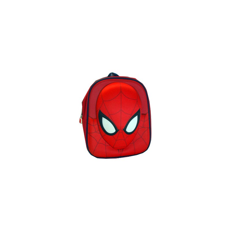 SPIDER MAN Zaino per Asilo Scuola Materna Rosso SPIDERMAN
