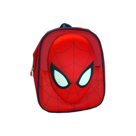 1 - SPIDER MAN Zaino per Asilo Scuola Materna Rosso SPIDERMAN