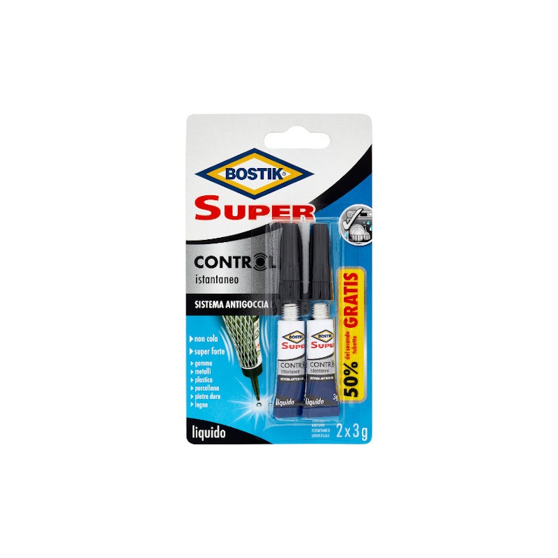 COLLA UHU BOSTIK SUPER CONTROL 2x3GR.- 65710