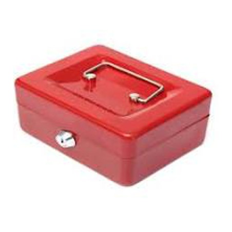 1 - ITERNET 12 pezzi Cassetta portavalori rossa 20x16x9 3401