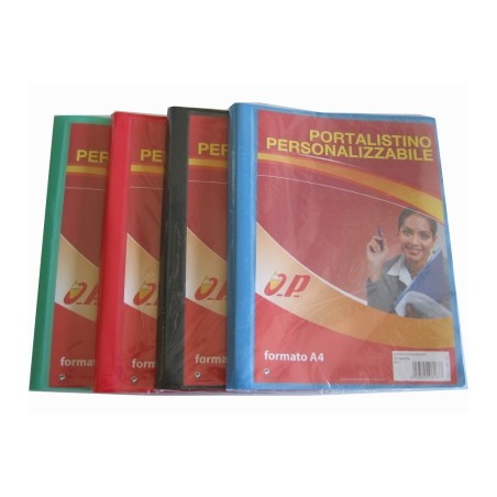 OP Portalistini Soft Display A4 40 Buste Nero OP5.142