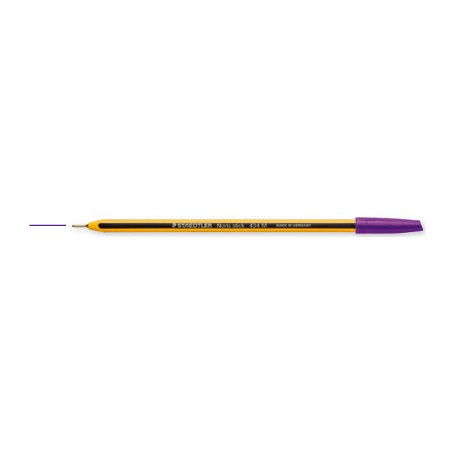 STAEDTLER Scatola 10 penna a sfera 434 06 noris stick viola 1,0mm