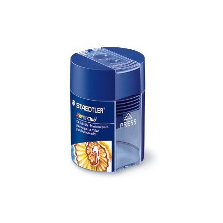 1 - STAEDTLER Temperamatite a 2 Fori con Serbatoio in Plastica 512-002