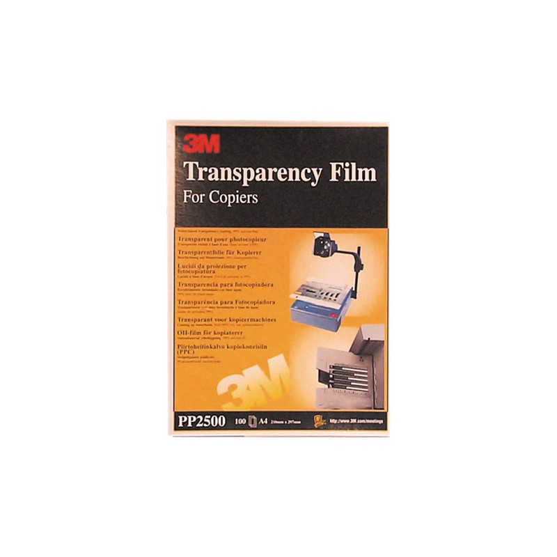 PP2500 Fogli PVC trasparente A4 125 micron 100 fogli per fotocopie e rilegature