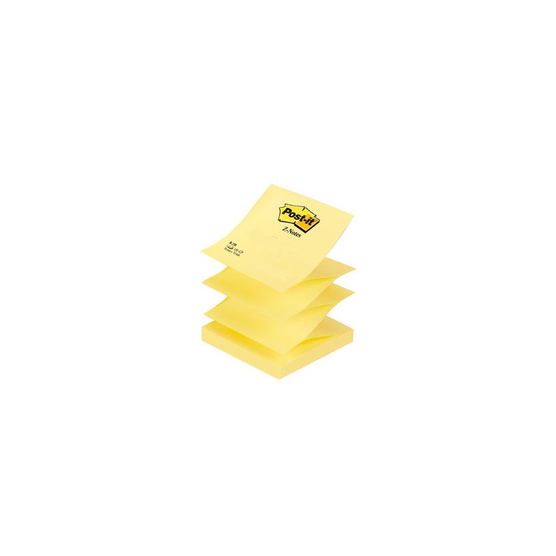 Post-it Z-Notes R-330 76x76 mm giallo canary 100 fogli 12 blocchi