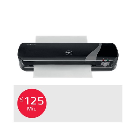 1 - PLASTIFICATRICE GBC INSPIRE+ A4 COL. NERO 125My 4402075