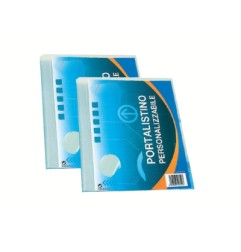 1 - Portalistino soft Display A4 colore trasparente 100 bustine 01/144